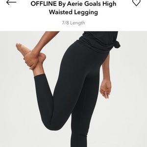 OFFLINE by Aerie Goals High Waisted Legging Medium Long